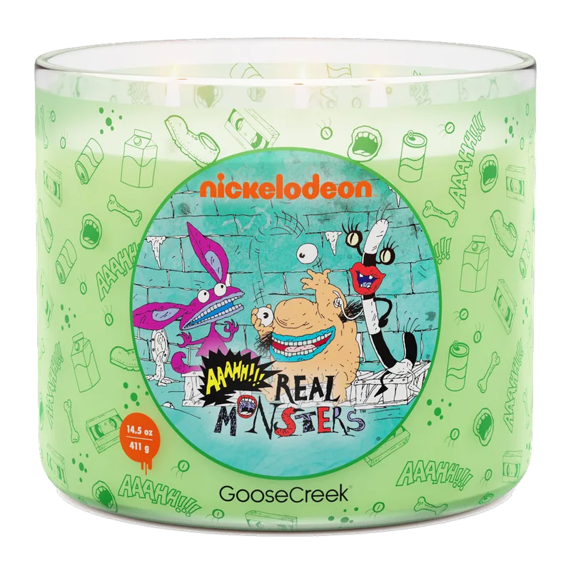 Aaahh!! Real Monsters candle by Goose Creek