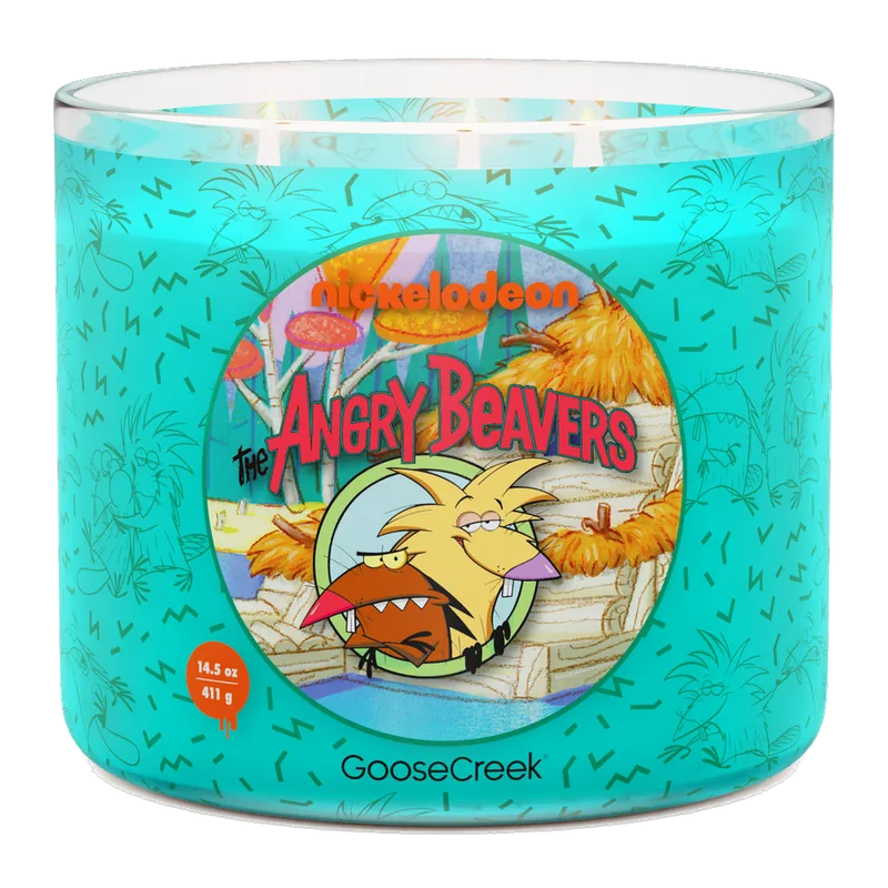 Angry Beavers candle by Goose Creek