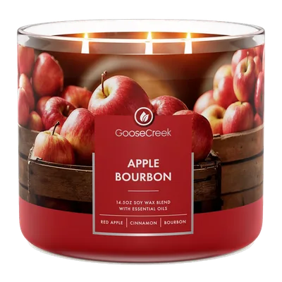 Apple Bourbon candle by Goose Creek