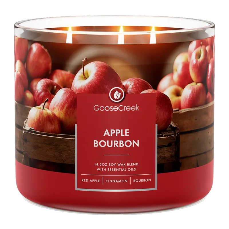 Apple Bourbon candle by Goose Creek