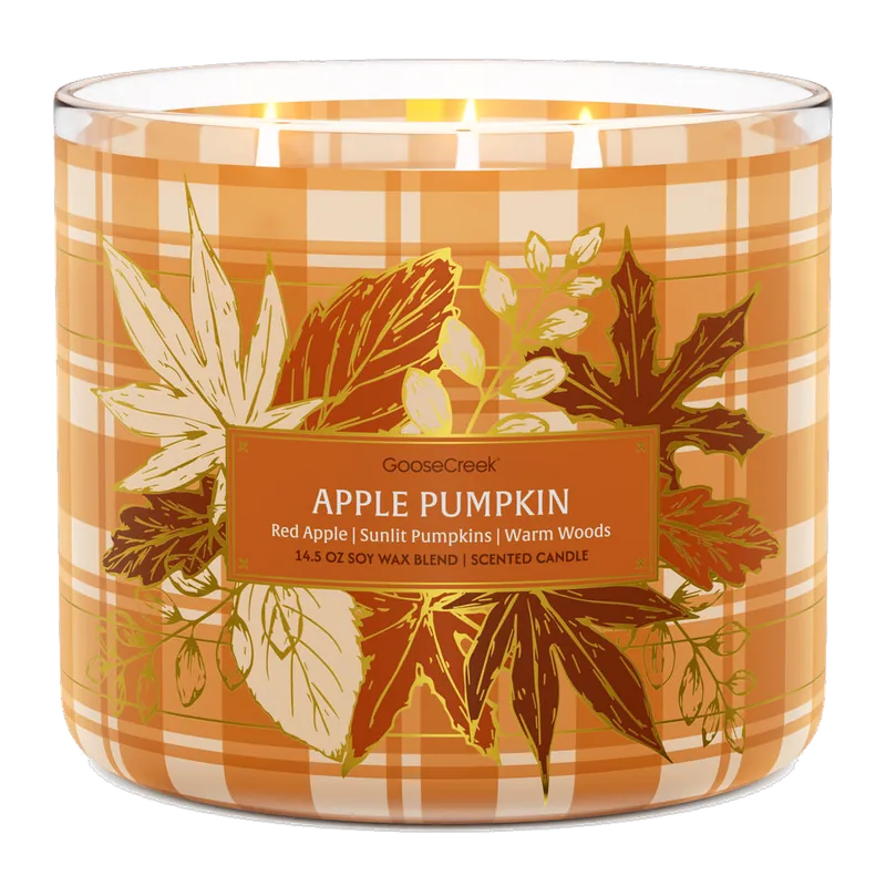 Apple Pumpkin candle by Goose Creek