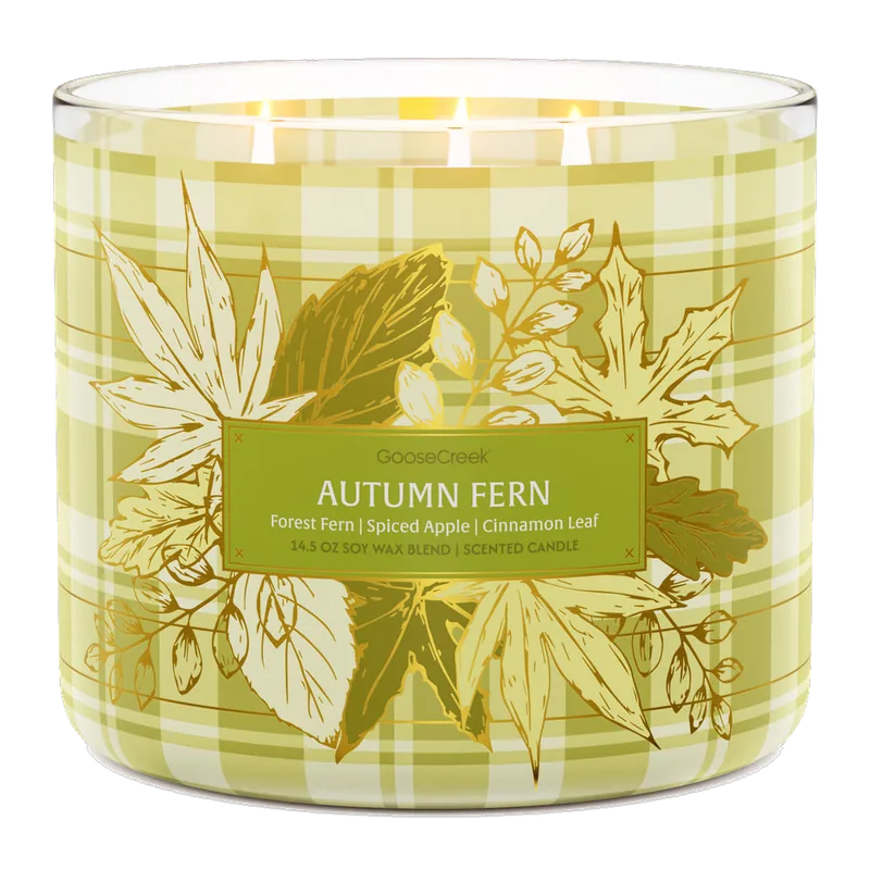 Autumn Fern candle by Goose Creek