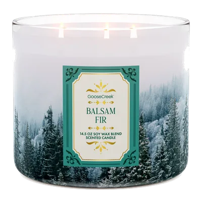 Balsam Fir candle by Goose Creek