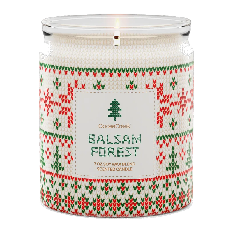 Balsam Forest candle by Goose Creek