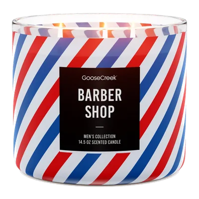 Barbershop candle by Goose Creek