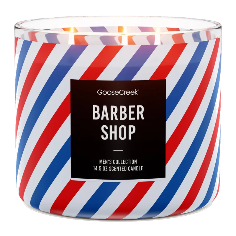 Barbershop candle by Goose Creek
