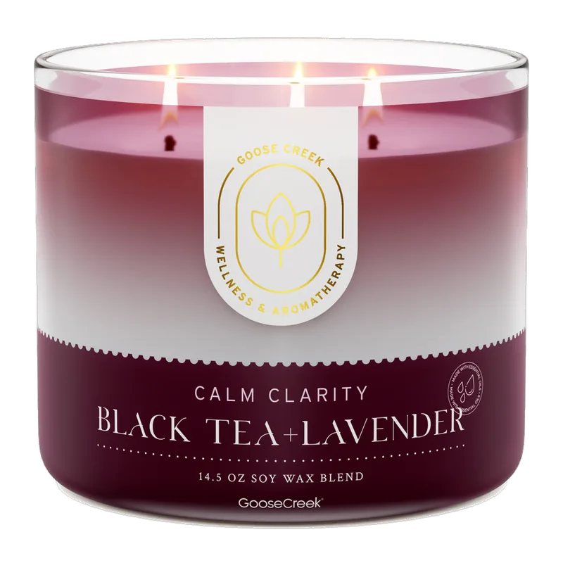Black Tea & Lavender candle by Goose Creek