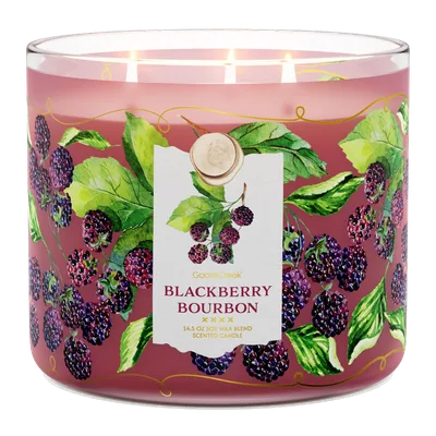 Blackberry Bourbon candle by Goose Creek