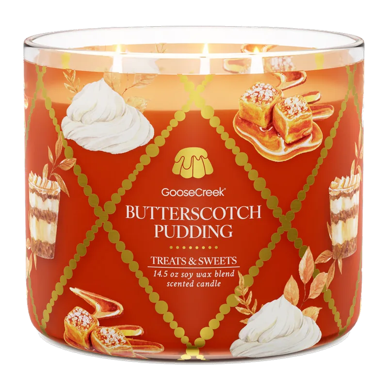 Butterscotch Pudding candle by Goose Creek