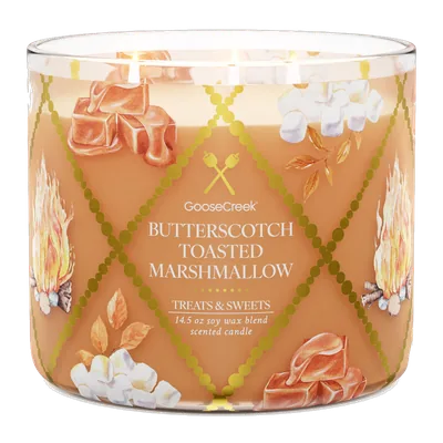 Butterscotch Toasted Marshmallow candle by Goose Creek
