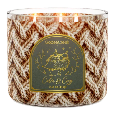 Calm & Cozy candle by Goose Creek