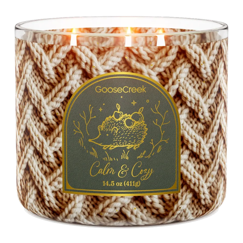 Calm & Cozy candle by Goose Creek
