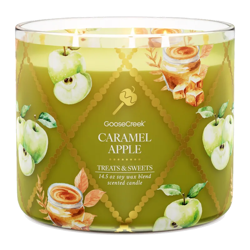 Caramel Apple candle by Goose Creek