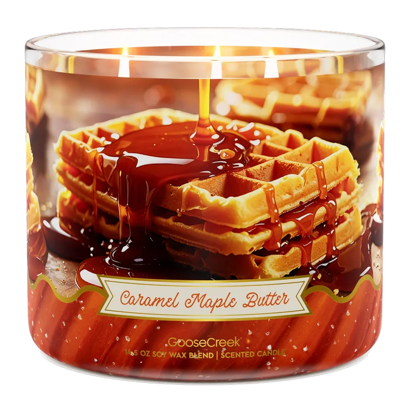 Caramel Maple Butter candle by Goose Creek