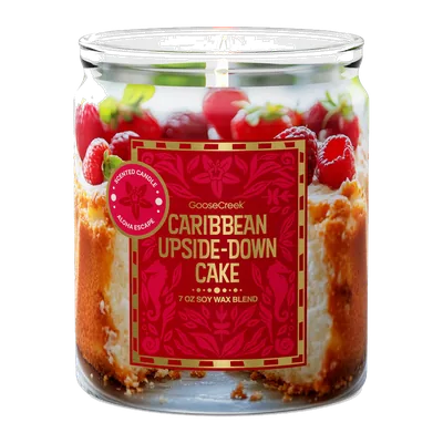 Caribbean Upside-Down Cake candle by Goose Creek