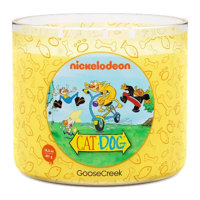 Catdog candle by Goose Creek