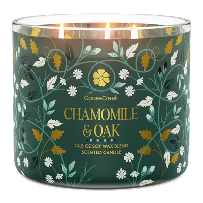 Chamomile & Oak candle by Goose Creek