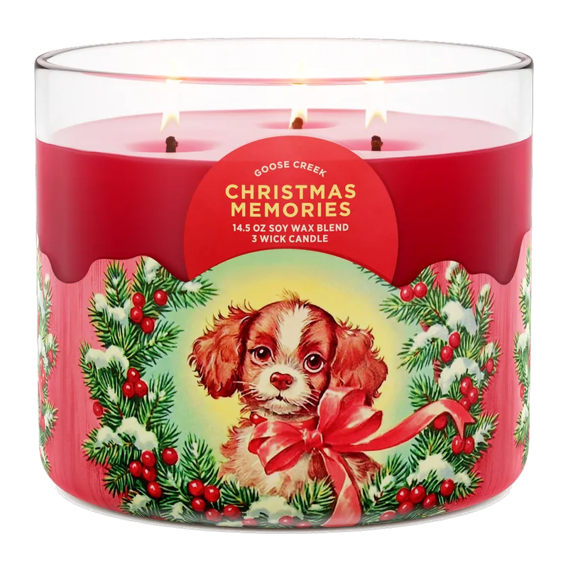 Christmas Memories candle by Goose Creek
