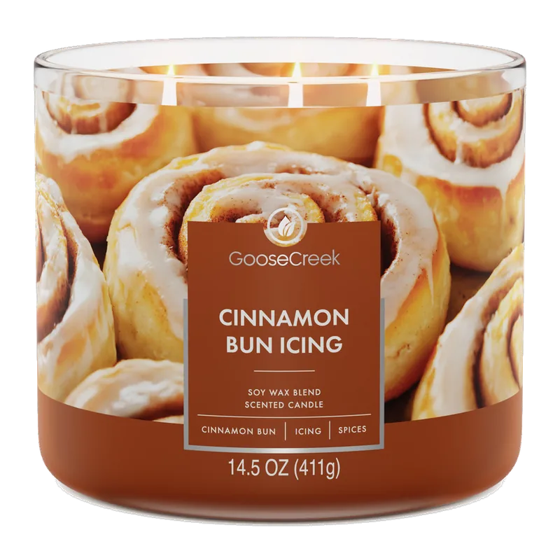 Cinnamon Bun Icing candle by Goose Creek