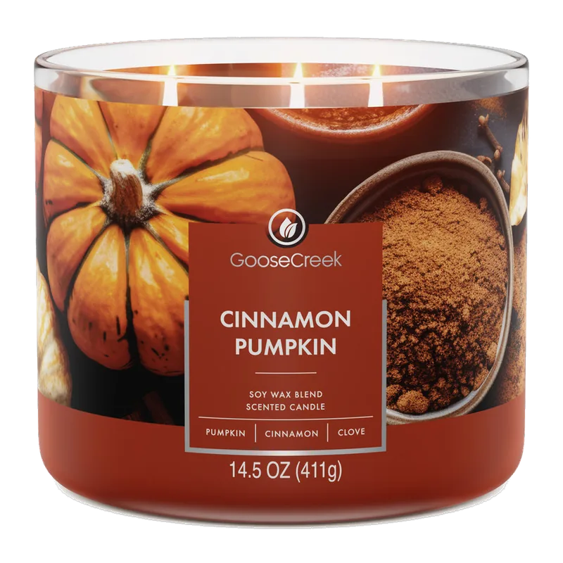 Cinnamon Pumpkin candle by Goose Creek