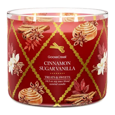 Cinnamon Sugar Vanilla candle by Goose Creek