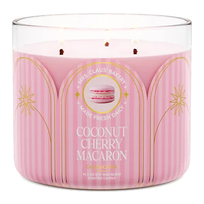 Coconut Cherry Macaron candle by Goose Creek
