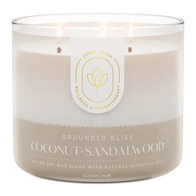 Coconut & Sandalwood candle by Goose Creek