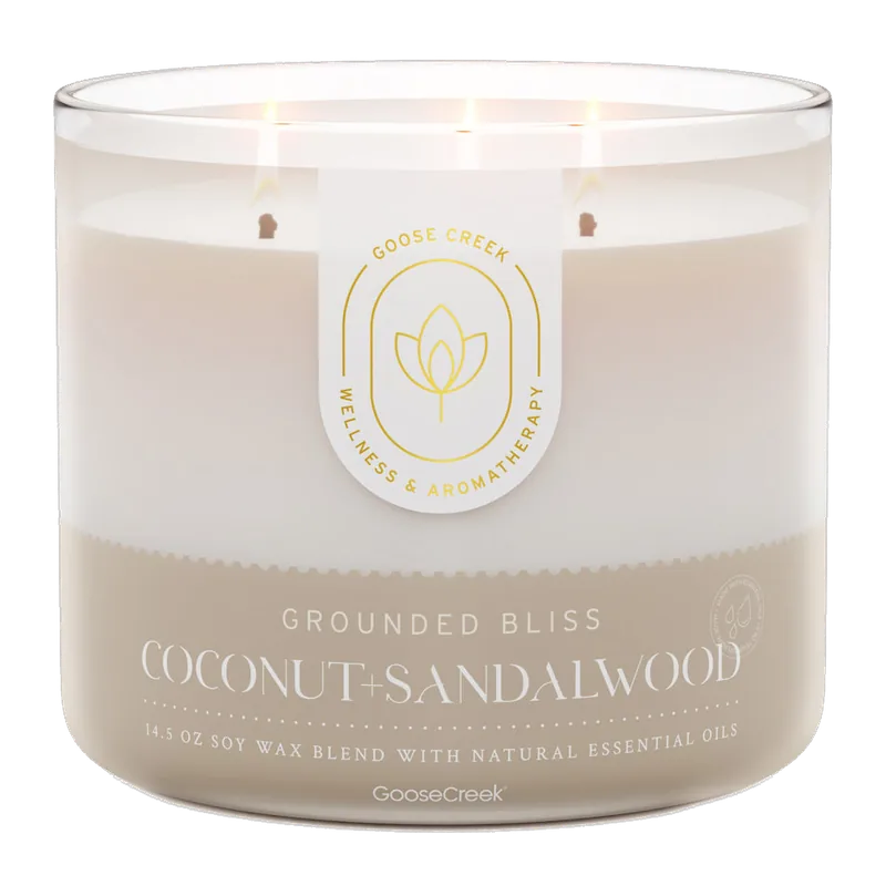 Coconut & Sandalwood candle by Goose Creek