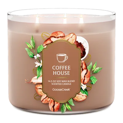 Coffee House candle by Goose Creek