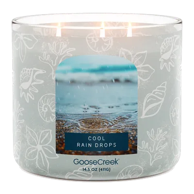 Cool Rain Drops candle by Goose Creek