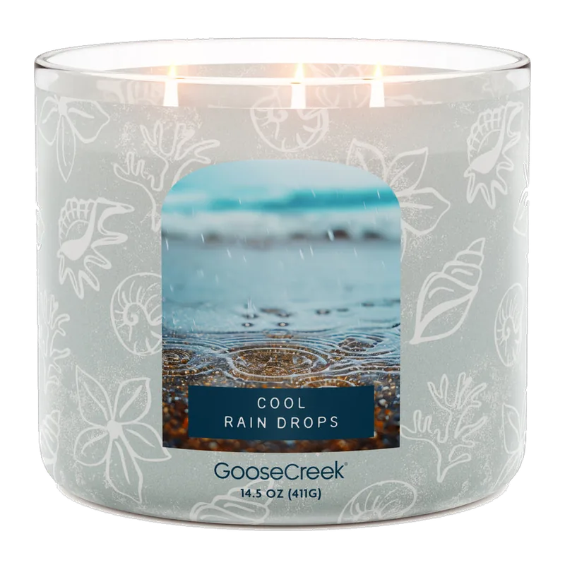 Cool Rain Drops candle by Goose Creek
