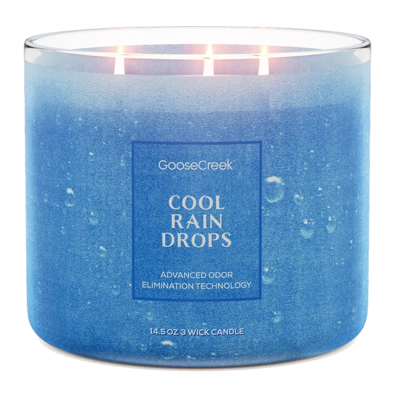 Cool Rain Drops Odor Eliminating candle by Goose Creek