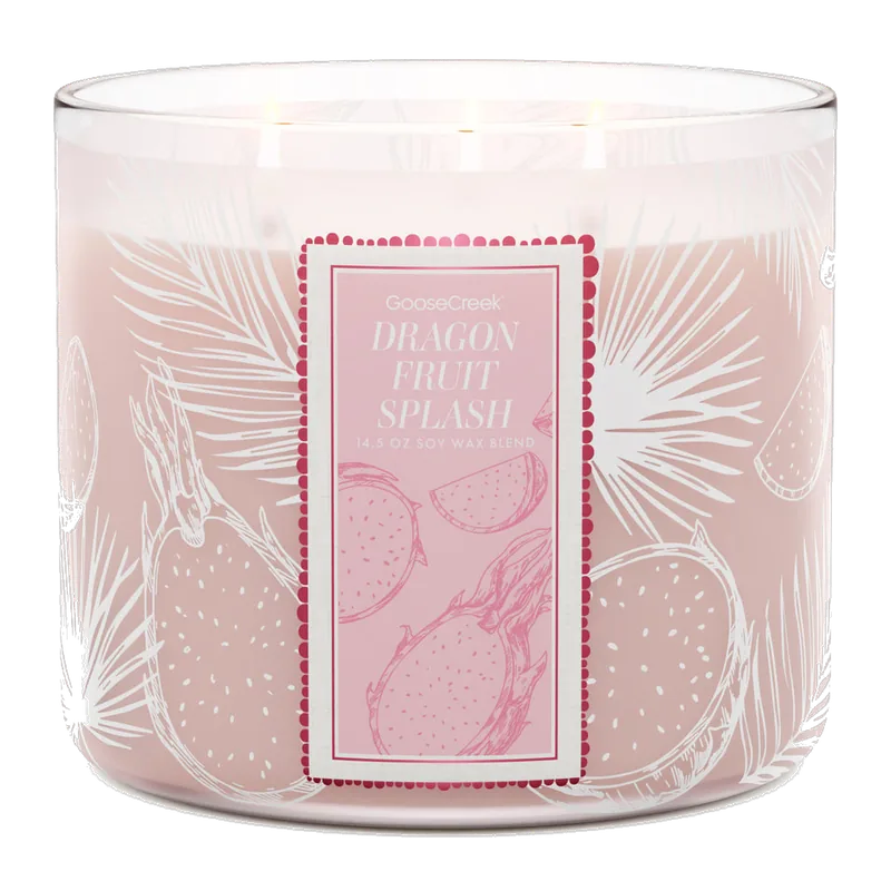 Dragonfruit Splash candle by Goose Creek