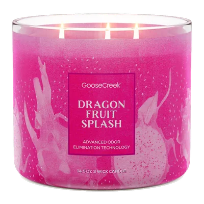 Dragonfruit Splash Odor Eliminating candle by Goose Creek