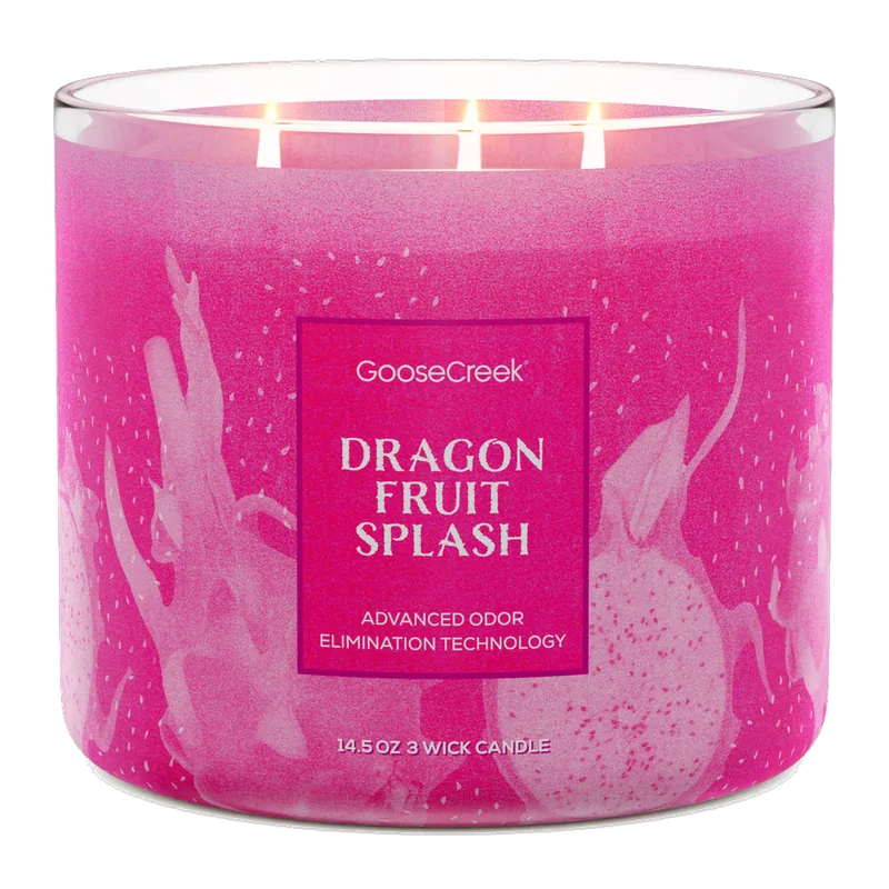 Dragonfruit Splash Odor Eliminating candle by Goose Creek