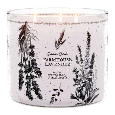 Farmhouse Lavender candle by Goose Creek