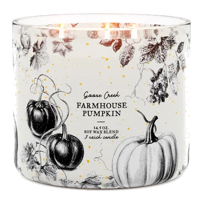 Farmhouse Pumpkin candle by Goose Creek