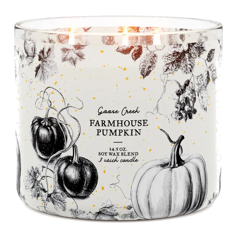 Farmhouse Pumpkin candle by Goose Creek