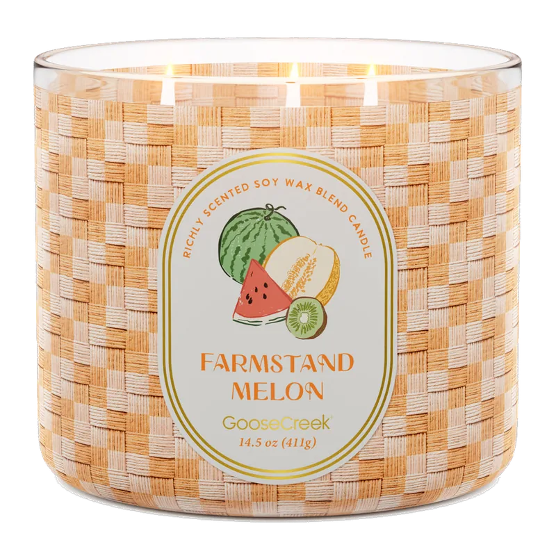 Farmstand Melon candle by Goose Creek