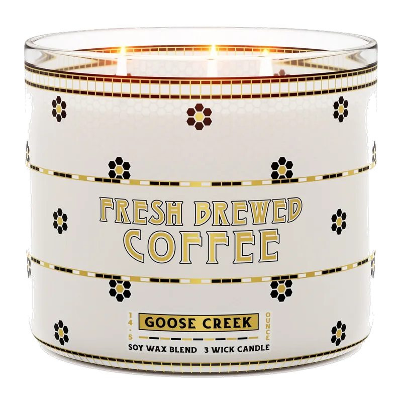 Fresh Brewed Coffee candle by Goose Creek