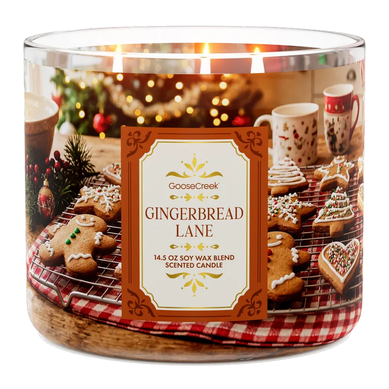 Gingerbread Lane candle by Goose Creek