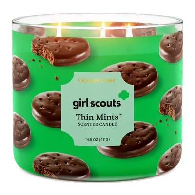 Girl Scout Thin Mint™ candle by Goose Creek
