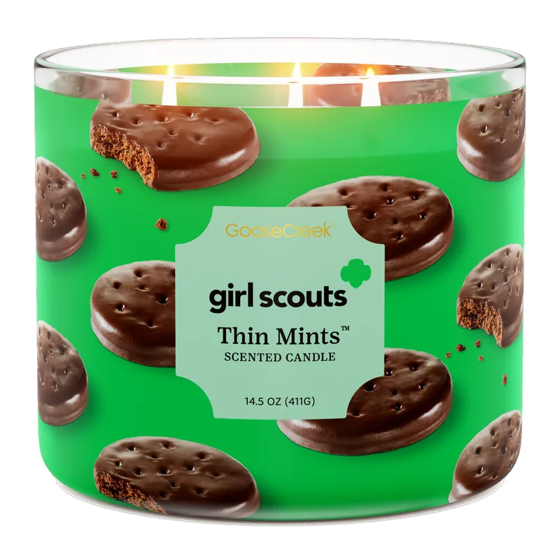 Girl Scout Thin Mint™ candle by Goose Creek