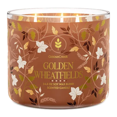 Golden Wheatfields candle by Goose Creek