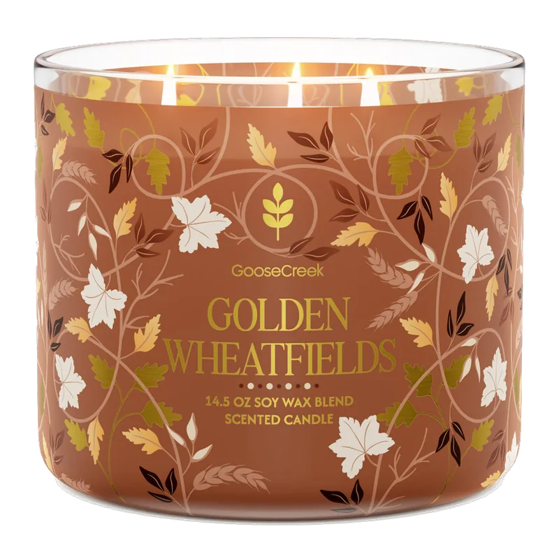 Golden Wheatfields candle by Goose Creek
