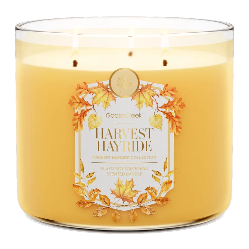 Harvest Hayride candle by Goose Creek