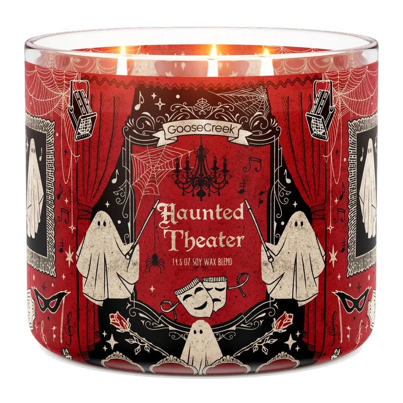 Haunted Theatre candle by Goose Creek