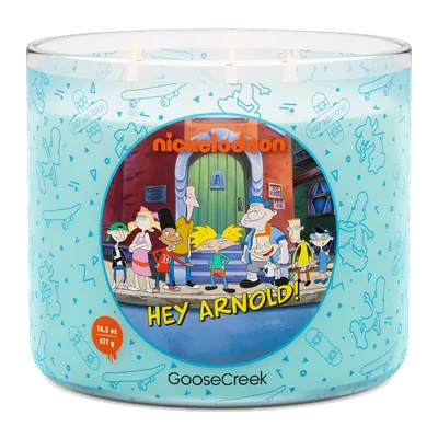 Hey Arnold candle by Goose Creek