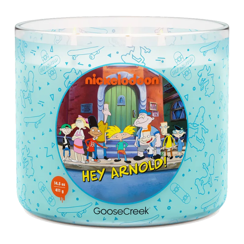 Hey Arnold candle by Goose Creek