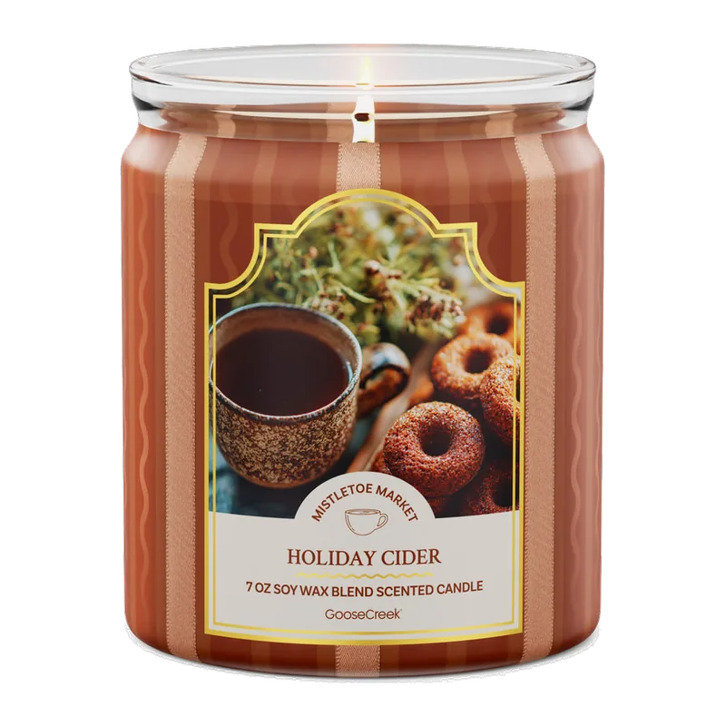 Holiday Cider candle by Goose Creek